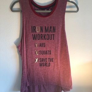 Iron Man tank top